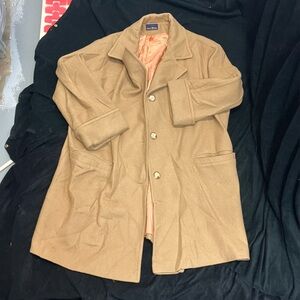 Polo Ralph Lauren Hunt club vintage Mens Wool Coat Jacket XL